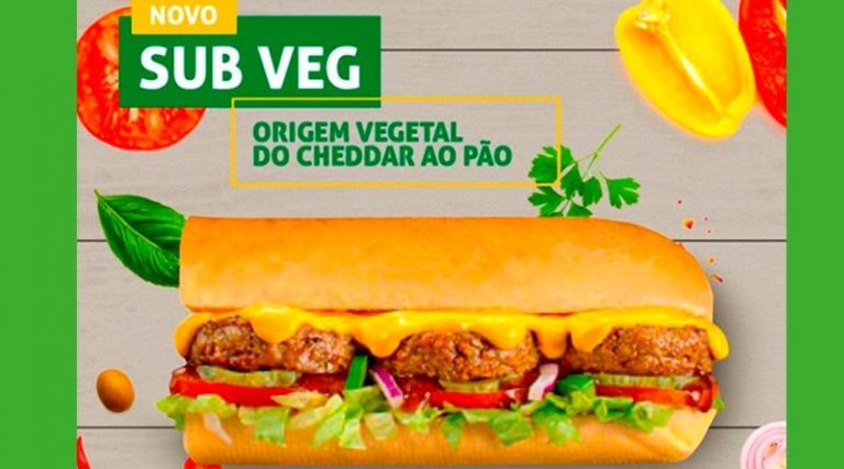 Rede De Sanduiches Subway Divulga Imagens De Primeiro Lanche Vegano